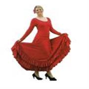 Solid Color FlamencoSkirt