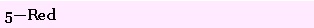 Text Box: 5�Red
