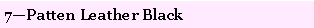 Text Box: 7�Patten Leather Black
