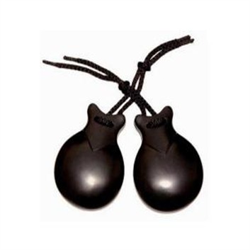 71 Black Fiber Castenets