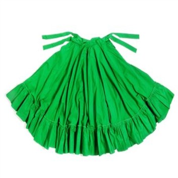 Folklorico Practice Skirt 2 Circles